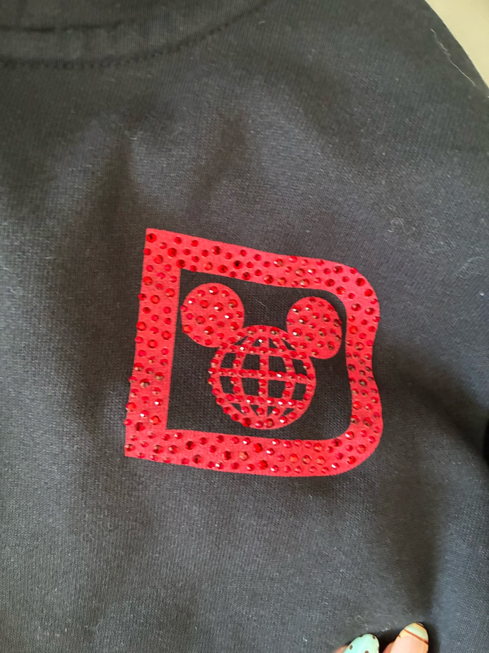 Disney Parks Walt Disney World Minnie Bedazzled Black Zip Up Hoodie 🖤
Medium - Picture 3 of 5